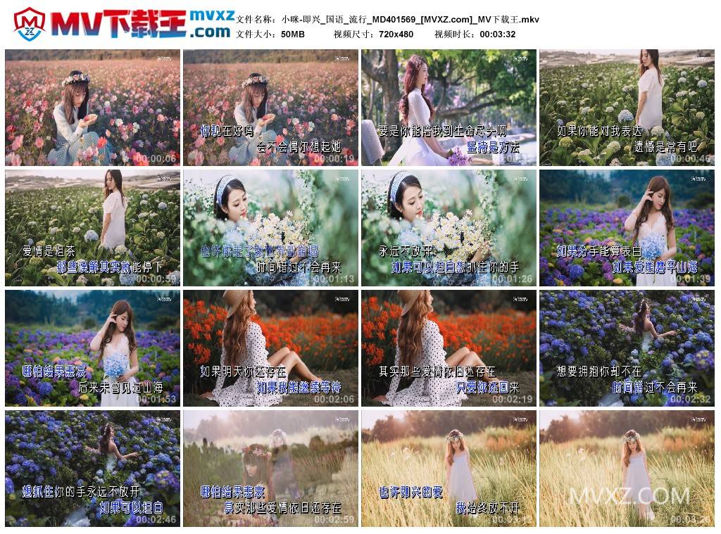 小咪-即兴_国语_流行_MD401569